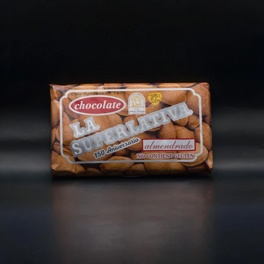 Chocolate extrafino con leche y almendras / 200gr