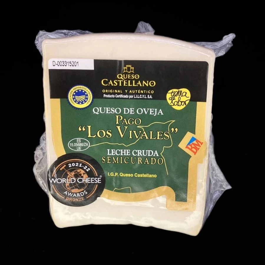 Cuña de Queso Castellano de Oveja Semicurado Cuña de Queso Castellano de Oveja Semicurado