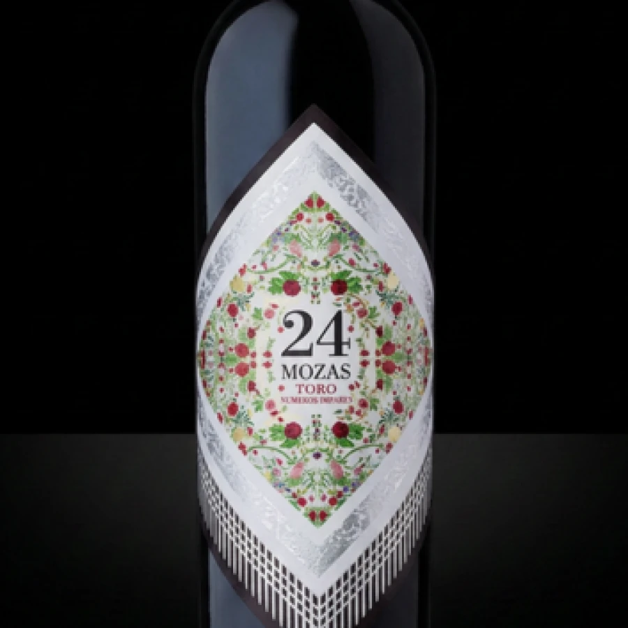 Vino Tinto 24 Mozas– Divina Proporción (D.O. Toro) · 75 cl · 13,5% Vol. Vino Tinto 24 Mozas– Divina Proporción (D.O. Toro) · 75 cl · 13,5% Vol.